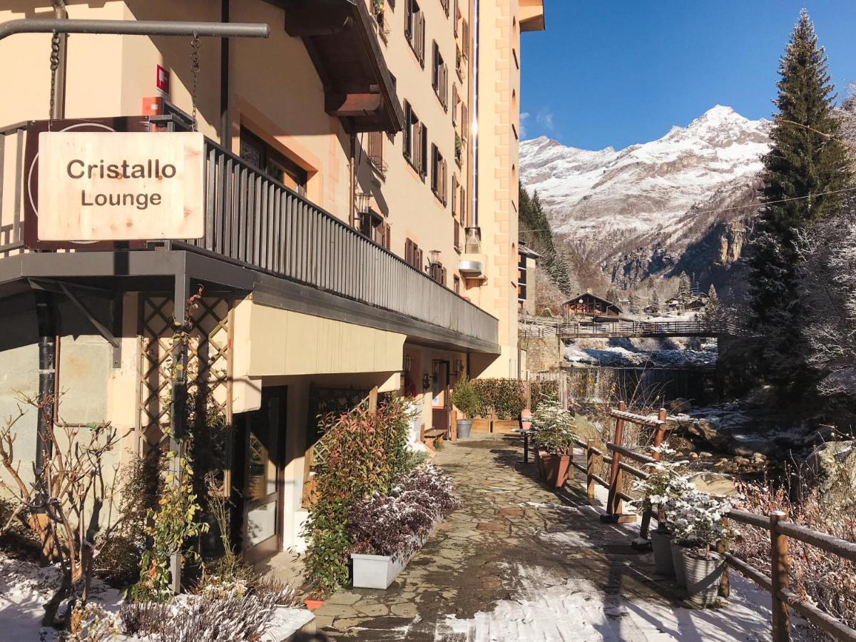 Hotel Cristallo Alagna Valsesia Exterior foto